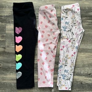 Bundle Toddler girls leggings 4T